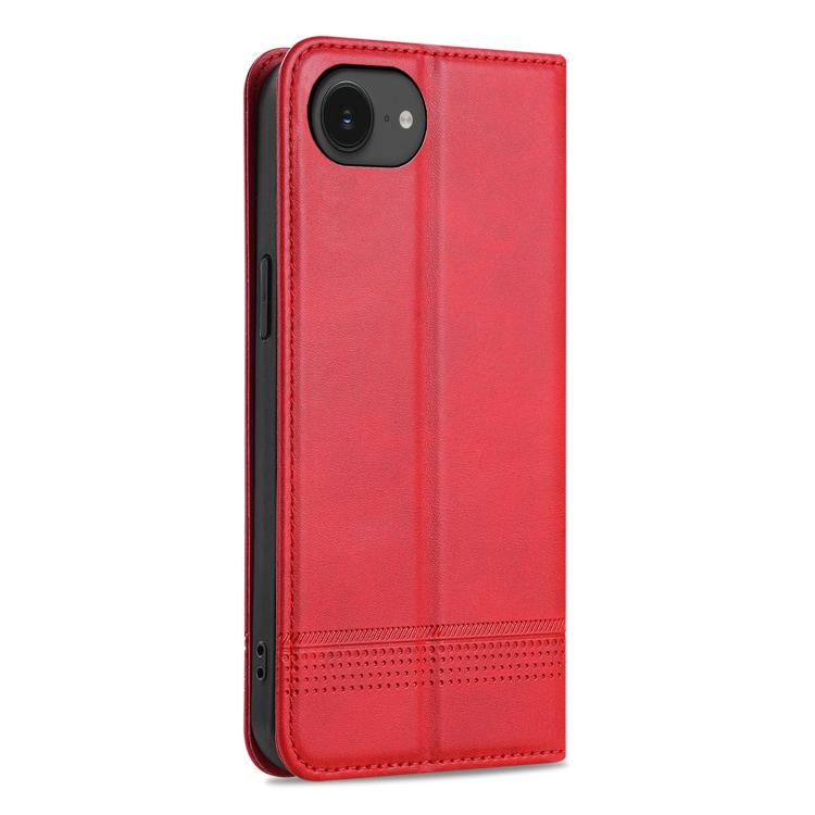 For iPhone 17e / 16e AZNS Magnetic Calf Texture Flip Leather Phone Case
