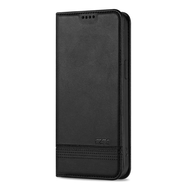 For iPhone 17e / 16e AZNS Magnetic Calf Texture Flip Leather Phone Case