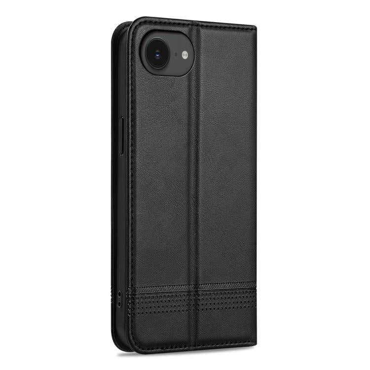 For iPhone 17e / 16e AZNS Magnetic Calf Texture Flip Leather Phone Case