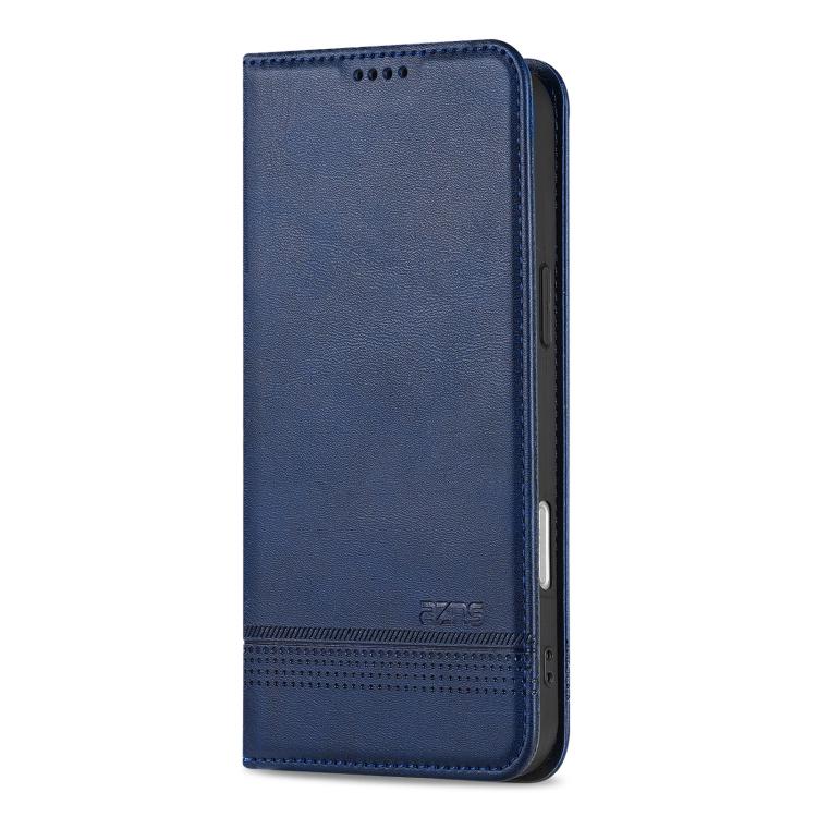 For iPhone Air AZNS Magnetic Calf Texture Flip Leather Phone Case