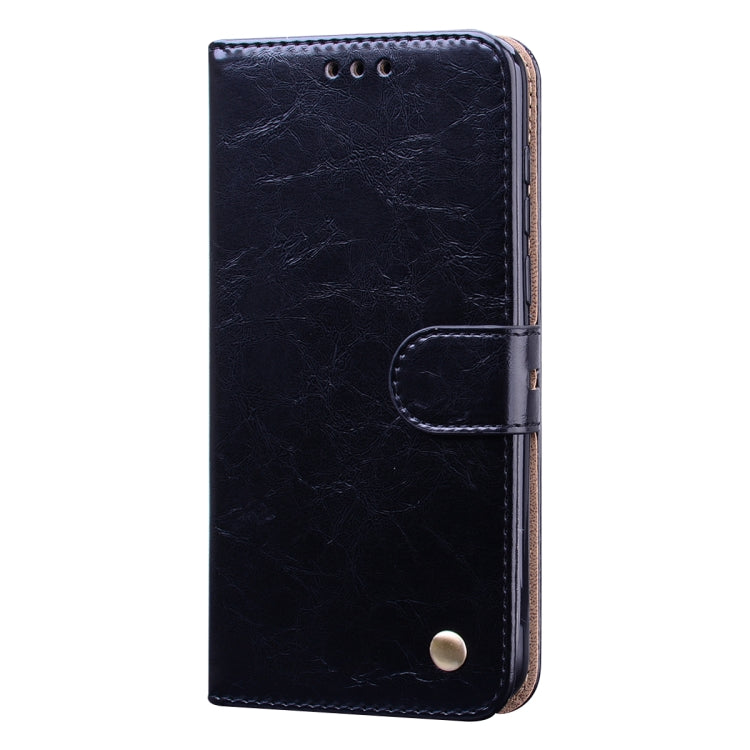For Huawei Honor 9S Business Style Oil Wax Texture Horizontal Flip Leather Case with Holder & Card Slots & Wallet