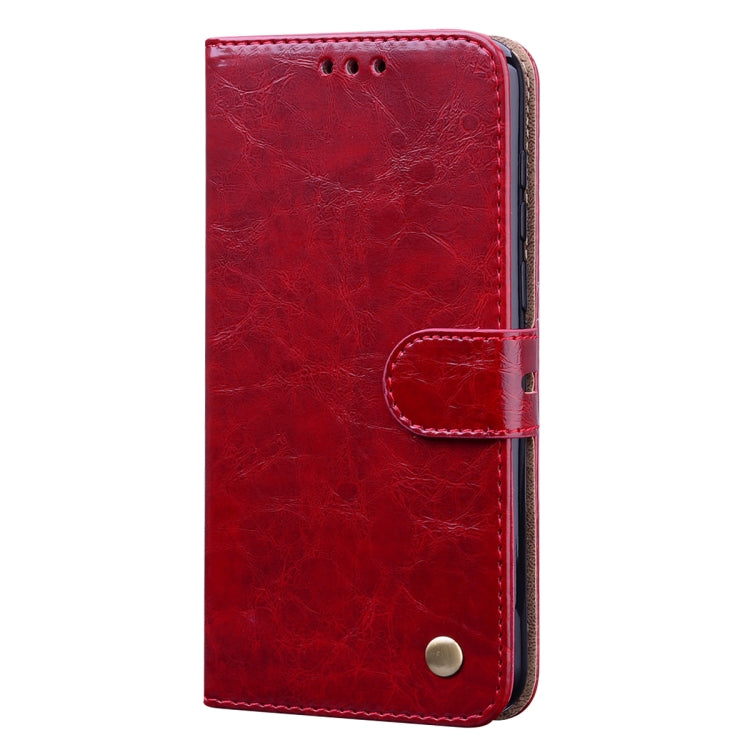 For Huawei Honor 9S Business Style Oil Wax Texture Horizontal Flip Leather Case with Holder & Card Slots & Wallet