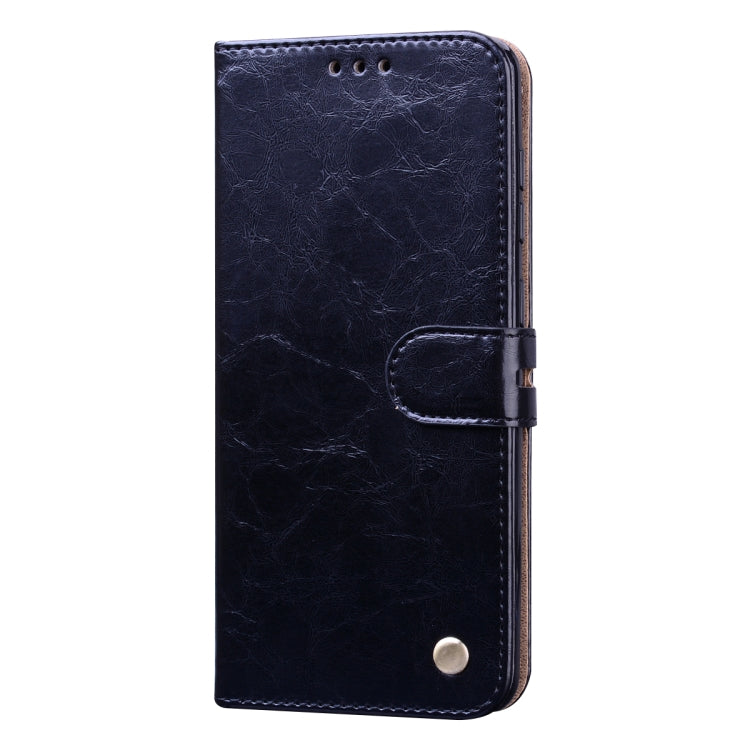 For Samsung Galaxy A31 Business Style Oil Wax Texture Horizontal Flip Leather Case with Holder & Card Slots & Wallet