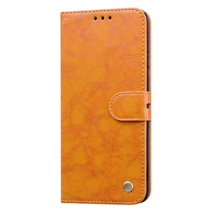 For Samsung Galaxy A31 Business Style Oil Wax Texture Horizontal Flip Leather Case with Holder & Card Slots & Wallet