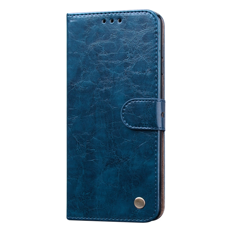 For Samsung Galaxy A31 Business Style Oil Wax Texture Horizontal Flip Leather Case with Holder & Card Slots & Wallet