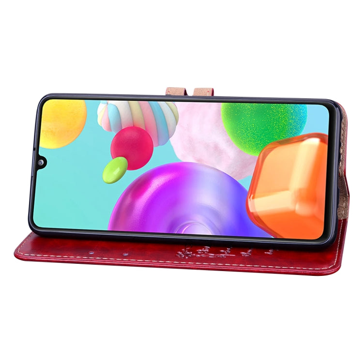 For Samsung Galaxy A41 Business Style Oil Wax Texture Horizontal Flip Leather Case with Holder & Card Slots & Wallet