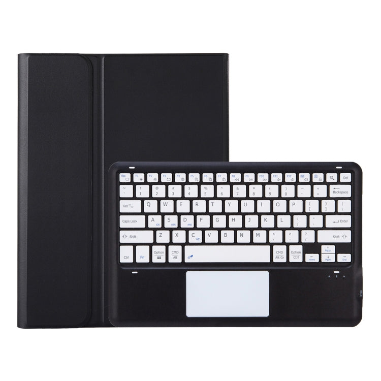 A810B-A For Samsung Galaxy Tab S9+ Touch Pad Detachable Bluetooth Keyboard Leather Tablet Case