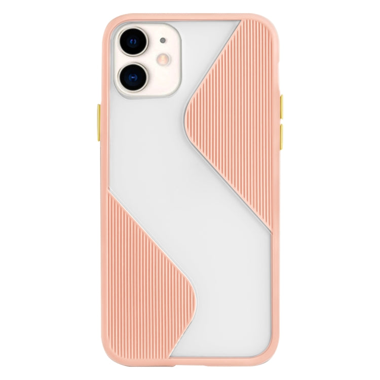 For iPhone 11 Contrast Color Stitching TPU Protective Case