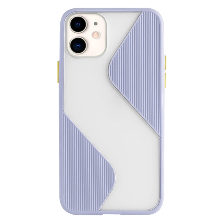 For iPhone 11 Contrast Color Stitching TPU Protective Case