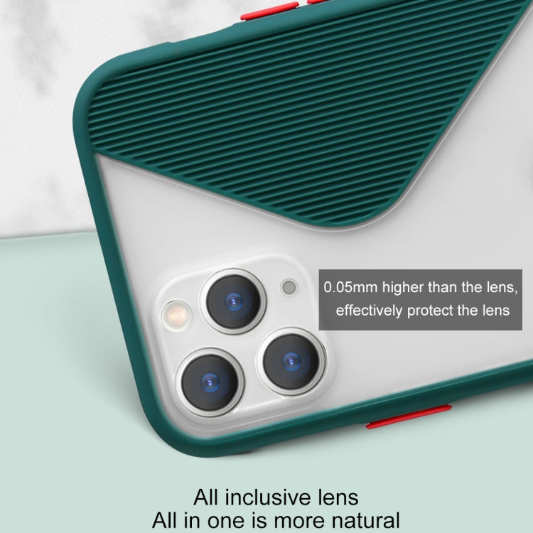 For iPhone 11 Contrast Color Stitching TPU Protective Case