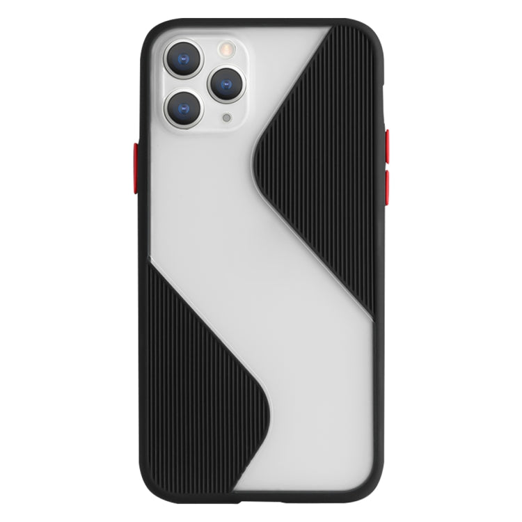 For iPhone 11 Pro Contrast Color Stitching TPU Protective Case