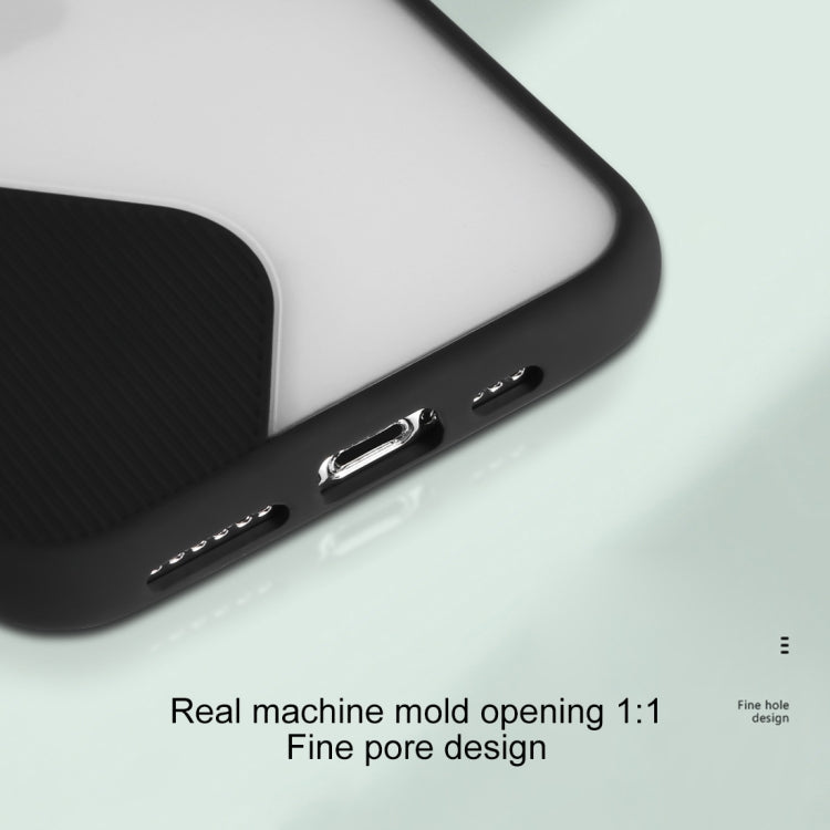 For iPhone 11 Pro Contrast Color Stitching TPU Protective Case
