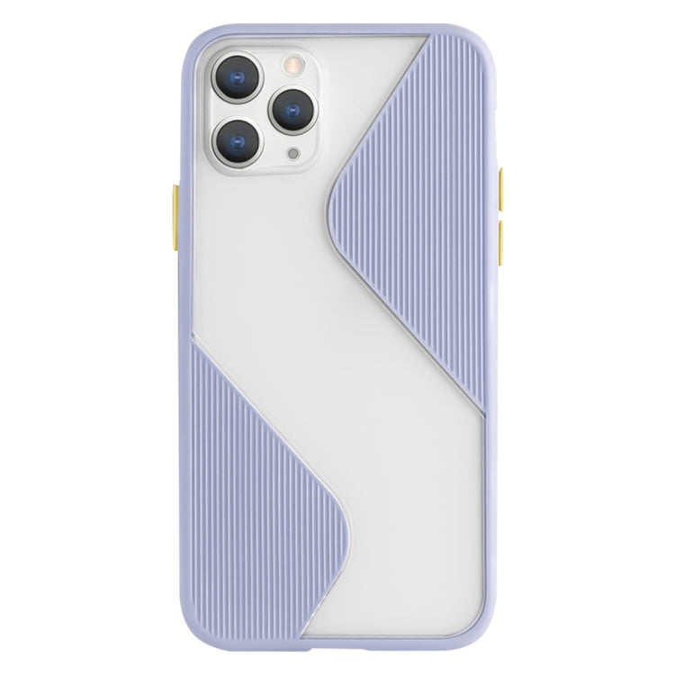For iPhone 11 Pro Max Contrast Color Stitching TPU Protective Case