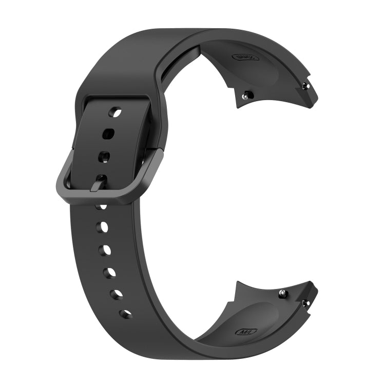 For Samsung Galaxy Watch 6 / 6 Classic Solid Color Buckle Silicone Watch Band, Size:
