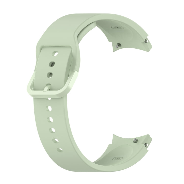 For Samsung Galaxy Watch 6 / 6 Classic Solid Color Buckle Silicone Watch Band, Size:
