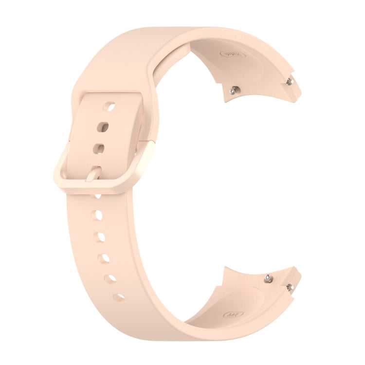 For Samsung Galaxy Watch 6 / 6 Classic Solid Color Buckle Silicone Watch Band, Size: