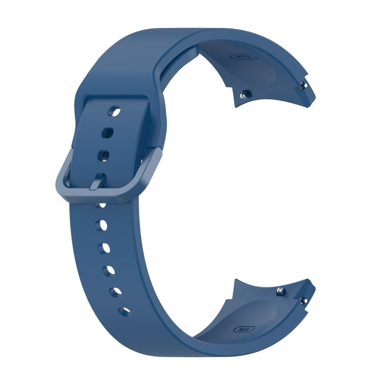 For Samsung Galaxy Watch 6 / 6 Classic Solid Color Buckle Silicone Watch Band, Size: