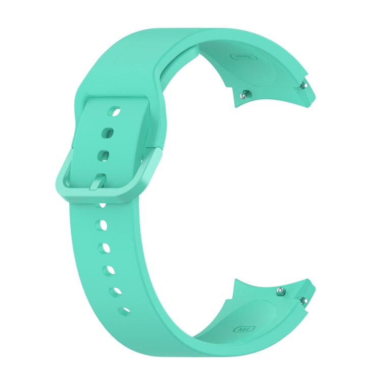 For Samsung Galaxy Watch 6 / 6 Classic Solid Color Buckle Silicone Watch Band, Size:
