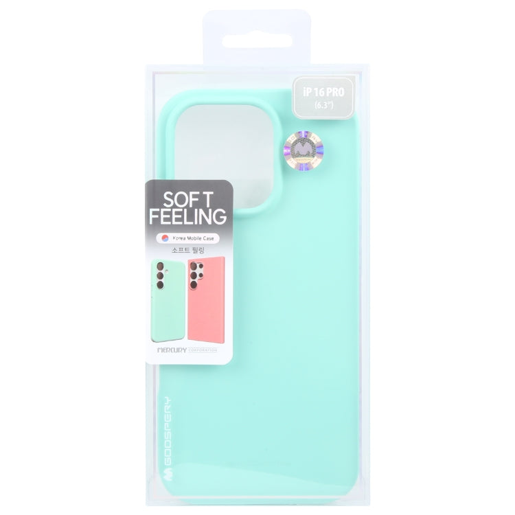 For iPhone 16 Pro Max GOOSPERY SOFT FEELING Liquid TPU Soft Phone Case