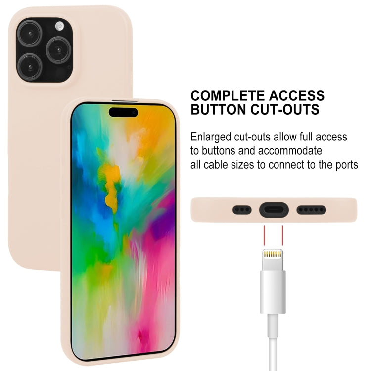 For iPhone 16 Pro GOOSPERY SOFT FEELING Liquid TPU Soft Phone Case