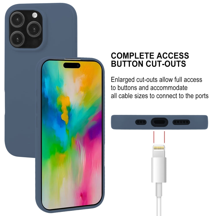 For iPhone 16 Pro GOOSPERY SOFT FEELING Liquid TPU Soft Phone Case