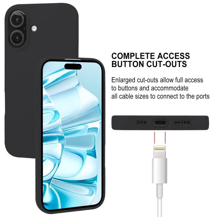 For iPhone 16 Plus GOOSPERY SOFT FEELING Liquid TPU Soft Phone Case