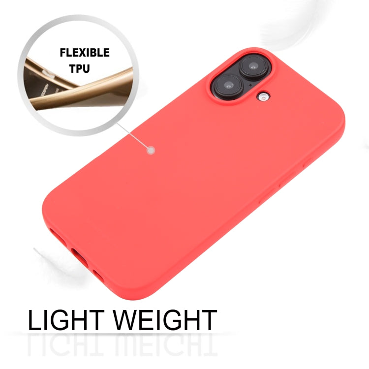 For iPhone 16 Plus GOOSPERY SOFT FEELING Liquid TPU Soft Phone Case