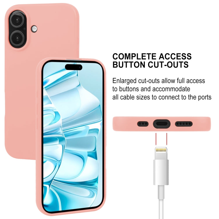 For iPhone 16 GOOSPERY SOFT FEELING Liquid TPU Soft Phone Case