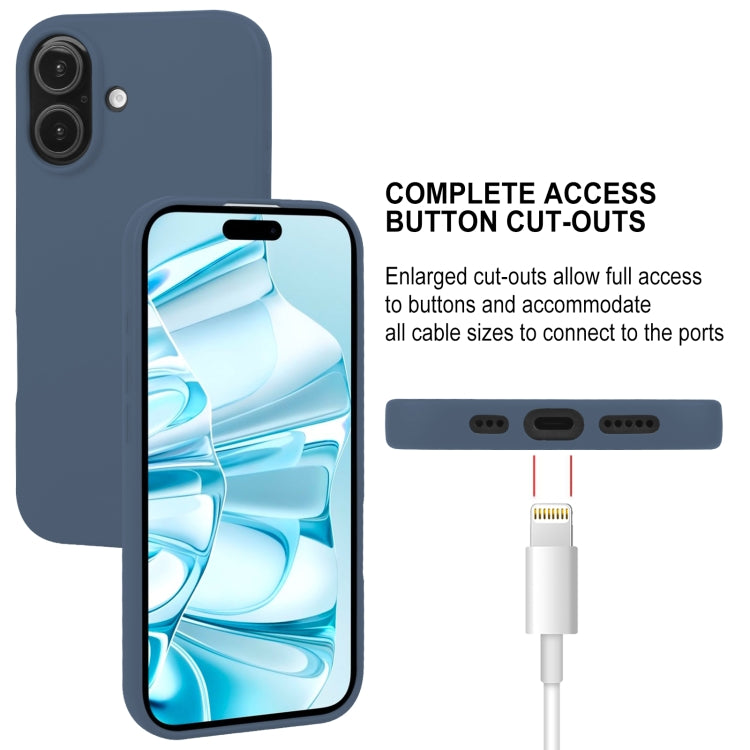 For iPhone 16 GOOSPERY SOFT FEELING Liquid TPU Soft Phone Case