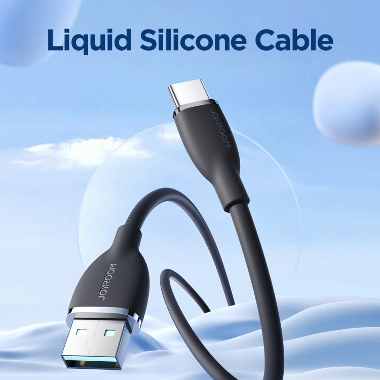JOYROOM SA29-AC3 3A USB to USB-C/Type-C Liquid Silicone Fast Charging Data Cable, Length: 1.2m