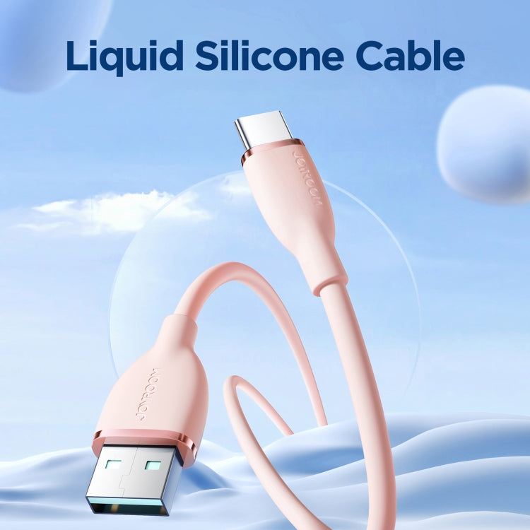 JOYROOM SA29-AC3 3A USB to USB-C/Type-C Liquid Silicone Fast Charging Data Cable, Length: 1.2m