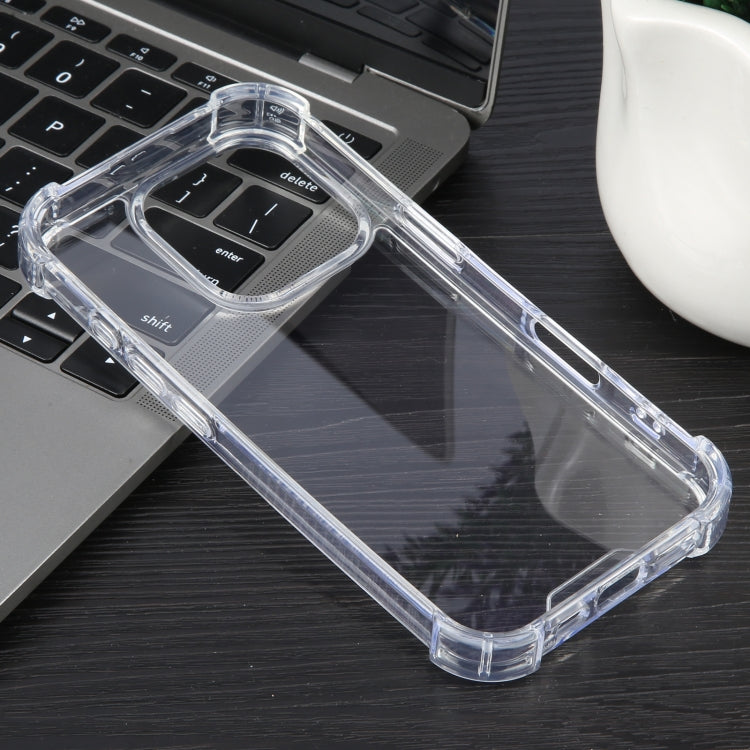 For iPhone 16 Pro Max MERCURY GOOSPERY SUPER Four-Corner Shockproof TPU Phone Case - Transparent