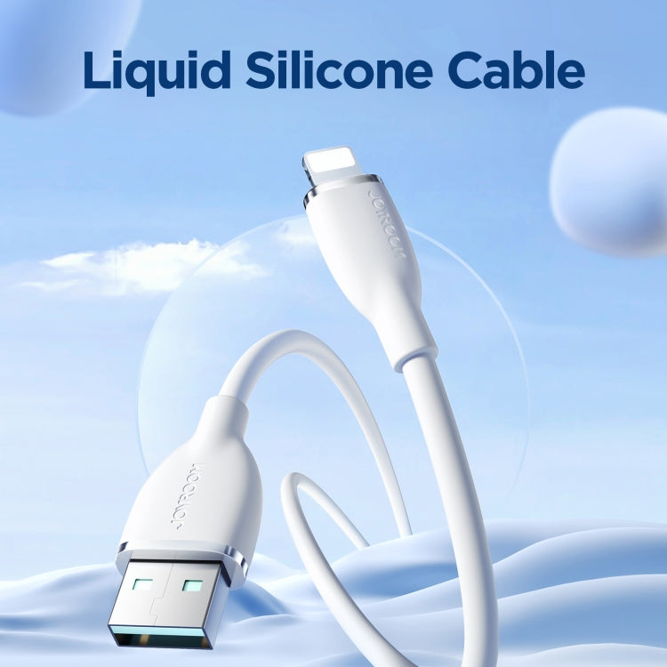 JOYROOM SA29-AL3 3A USB to 8 Pin Liquid Silicone Fast Charging Data Cable, Length: 1.2m