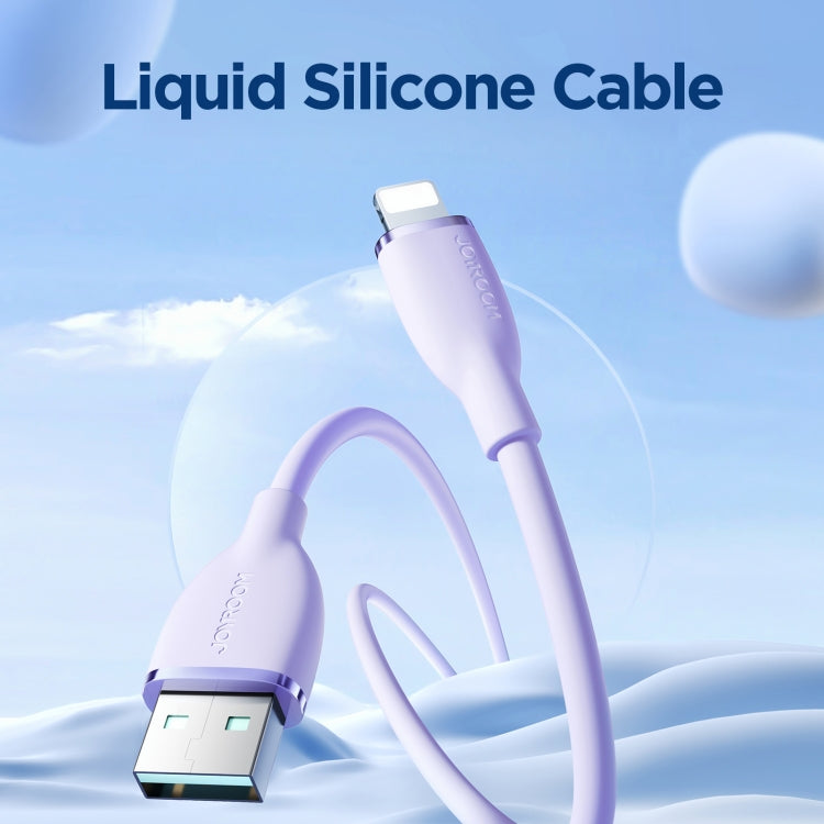 JOYROOM SA29-AL3 3A USB to 8 Pin Liquid Silicone Fast Charging Data Cable, Length: 1.2m