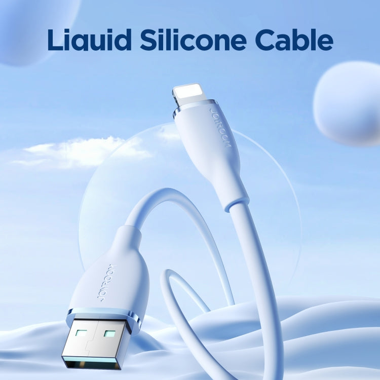 JOYROOM SA29-AL3 3A USB to 8 Pin Liquid Silicone Fast Charging Data Cable, Length: 1.2m