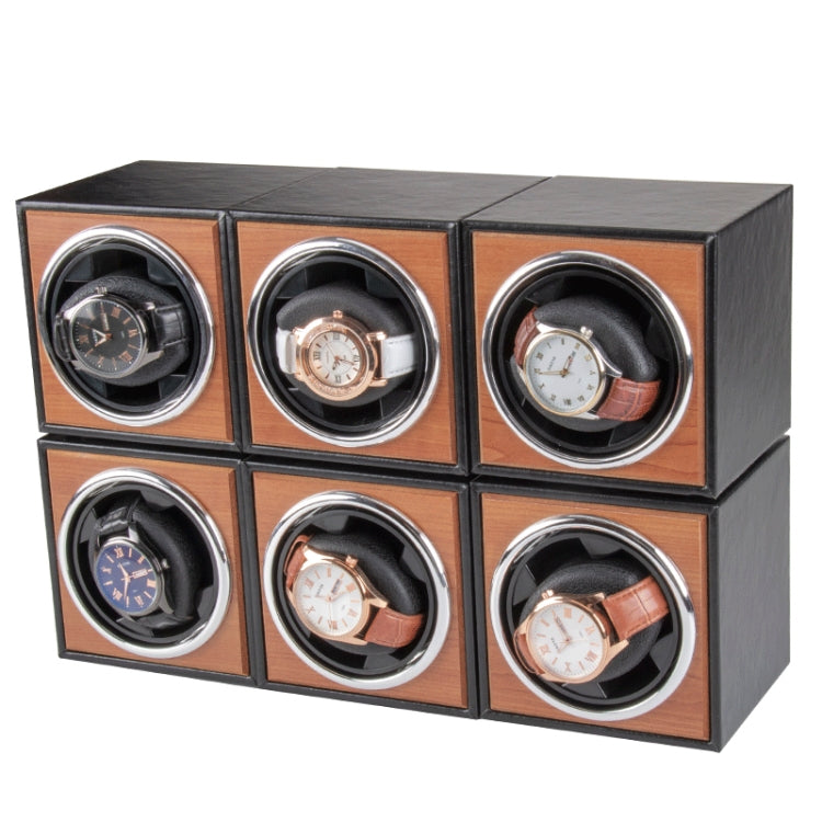 3 Gear Mechanical USB Charging Automatic Watch Box Electric Motor Watch Shaker(Black)