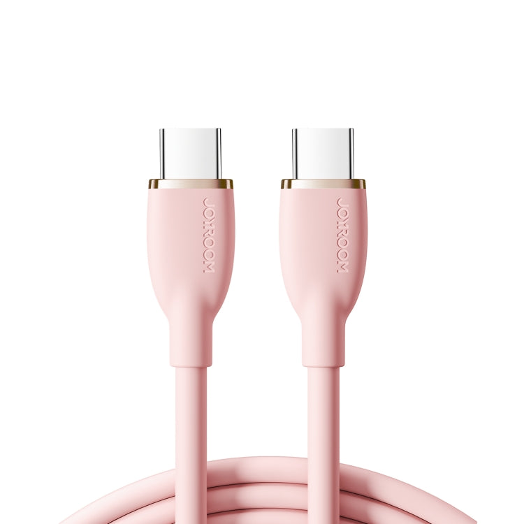 JOYROOM SA29-CC5 100W USB-C/Type-C to USB-C/Type-C Liquid Silicone Fast Charging Data Cable, Length: 1.2m