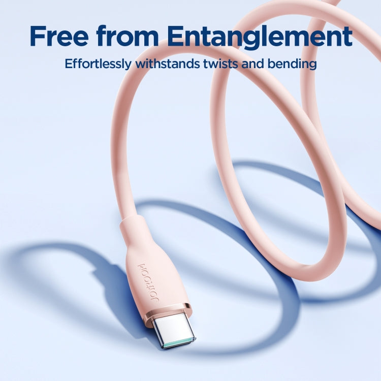 JOYROOM SA29-CC5 100W USB-C/Type-C to USB-C/Type-C Liquid Silicone Fast Charging Data Cable, Length: 1.2m