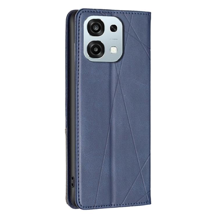 For OPPO A6 Pro 5G/4G Global / F31 5G Prismatic Invisible Magnetic Leather Phone Case