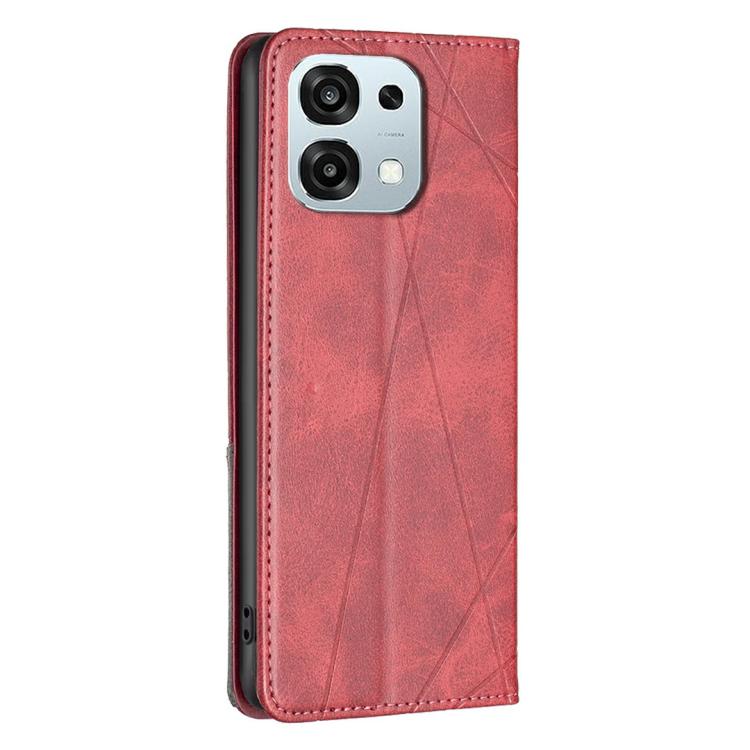 For OPPO A6 Pro 5G/4G Global / F31 5G Prismatic Invisible Magnetic Leather Phone Case
