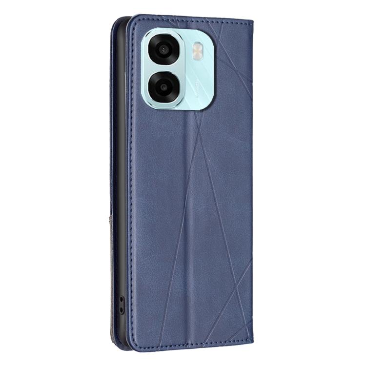 For OPPO A6 5G / A6X 4G / A6X 5G Prismatic Invisible Magnetic Leather Phone Case