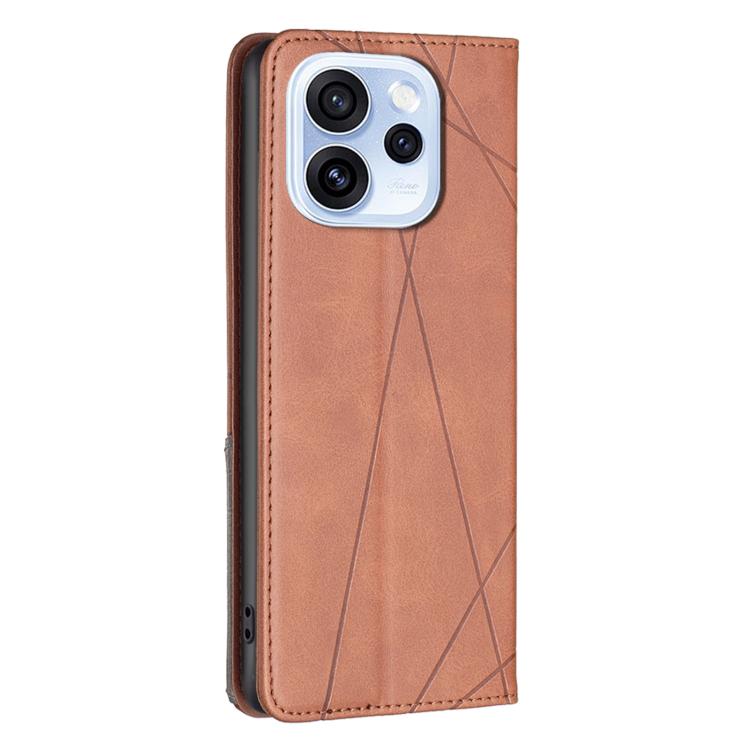 For OPPO Reno15 Pro 5G Global Prismatic Invisible Magnetic Leather Phone Case