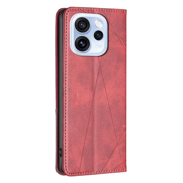 For OPPO Reno15 F 5G Global Prismatic Invisible Magnetic Leather Phone Case