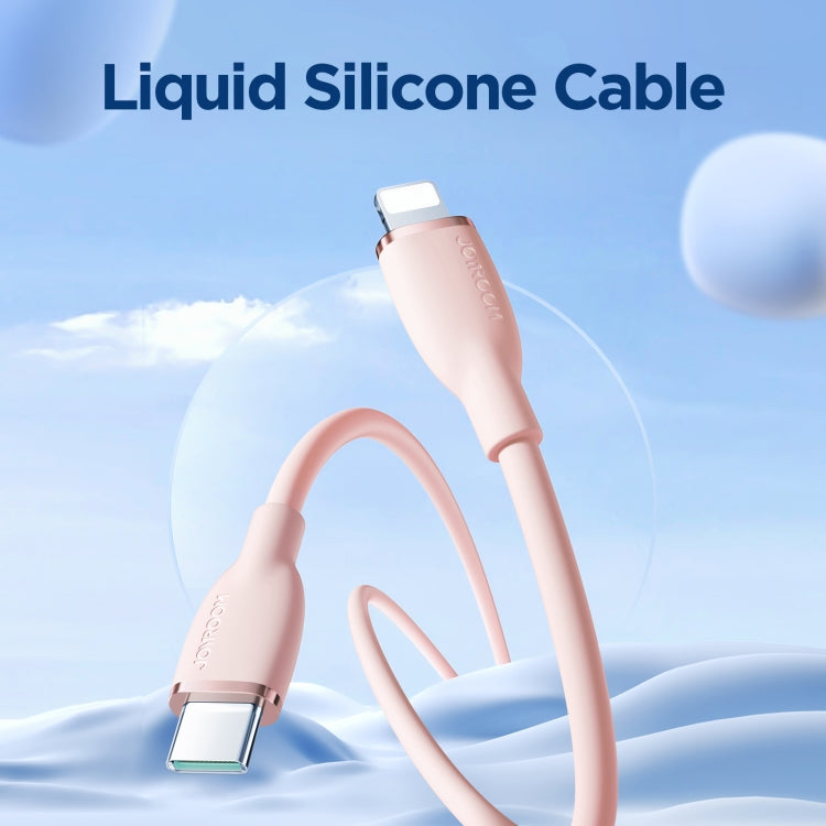 JOYROOM SA29-CL3 30W USB-C/Type-C to 8 Pin Liquid Silicone Fast Charging Data Cable, Length: 1.2m