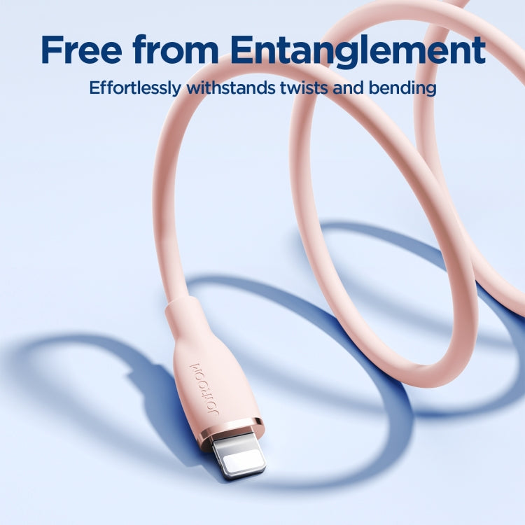 JOYROOM SA29-CL3 30W USB-C/Type-C to 8 Pin Liquid Silicone Fast Charging Data Cable, Length: 1.2m