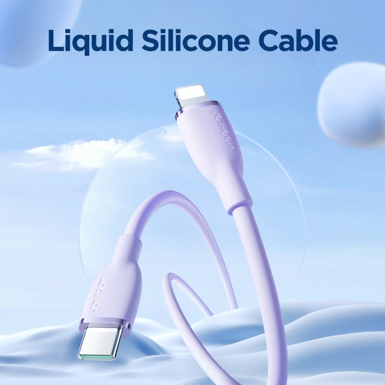 JOYROOM SA29-CL3 30W USB-C/Type-C to 8 Pin Liquid Silicone Fast Charging Data Cable, Length: 1.2m