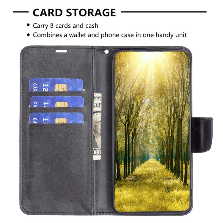For OPPO A60 Lambskin Texture Leather Phone Case