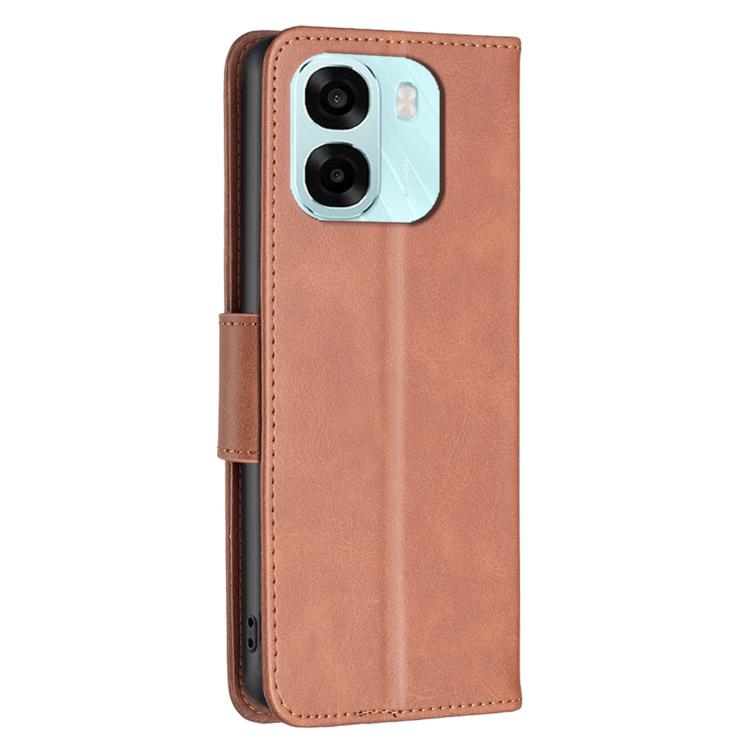 For OPPO A6 5G / A6X 4G / A6X 5G Lambskin Texture Leather Phone Case