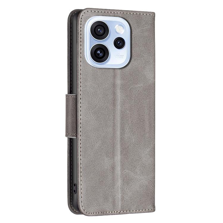 For OPPO Reno15 Pro 5G Global Lambskin Texture Leather Phone Case