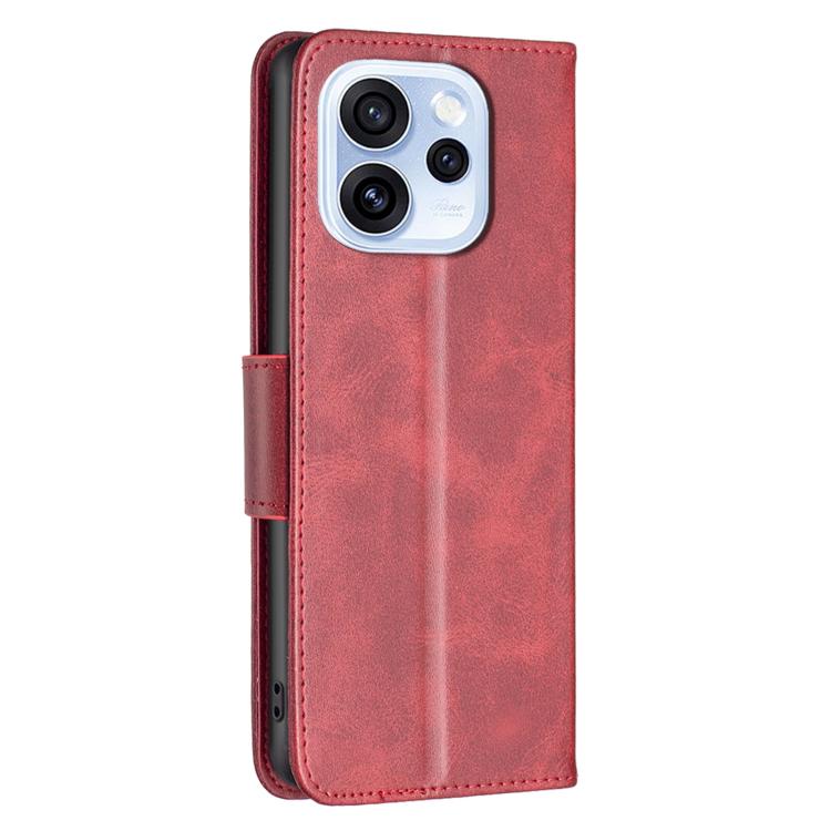 For OPPO Reno15 F 5G Global Lambskin Texture Leather Phone Case